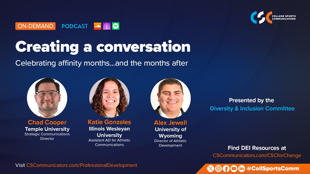 Now Available: CSC Podcast - Creating a Conversation